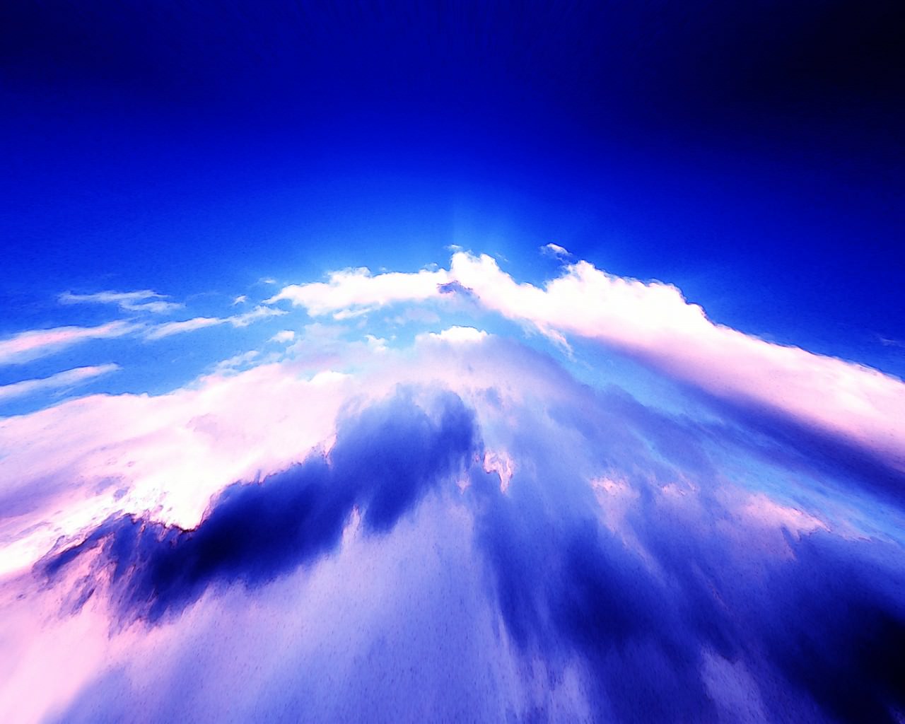 PC用空・雲の壁紙(1280×1024)#72