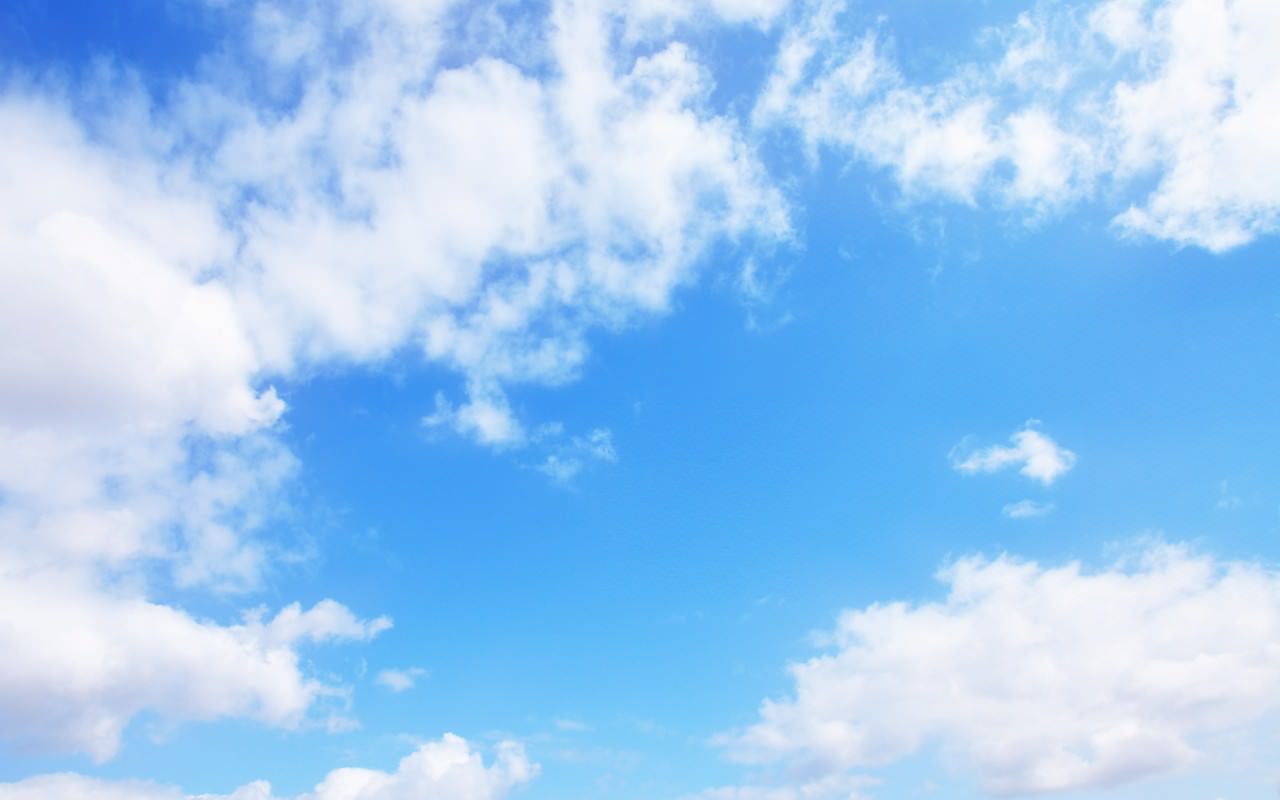 PC用空・雲の壁紙(1280×800)#62