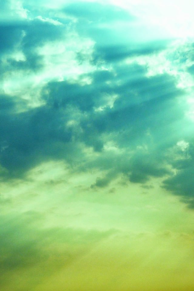 iPhone用空・雲の壁紙#76