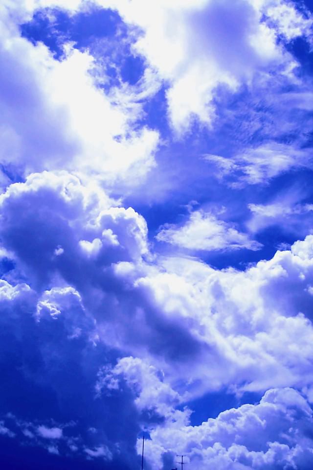 iPhone用空・雲の壁紙#99