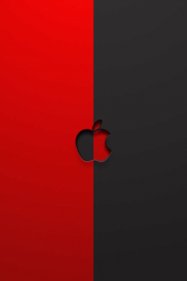 クールな赤と黒のスマホ壁紙 Iphone4s用 Wallpaperbox