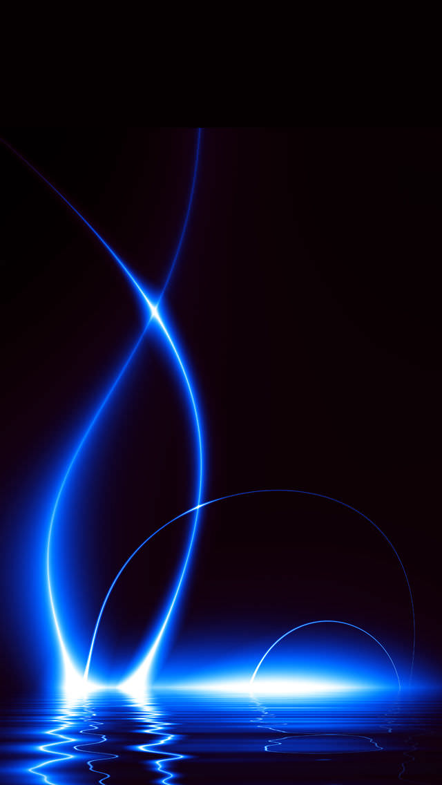 Blue Elegant Light Iphone5 スマホ用壁紙 Wallpaperbox