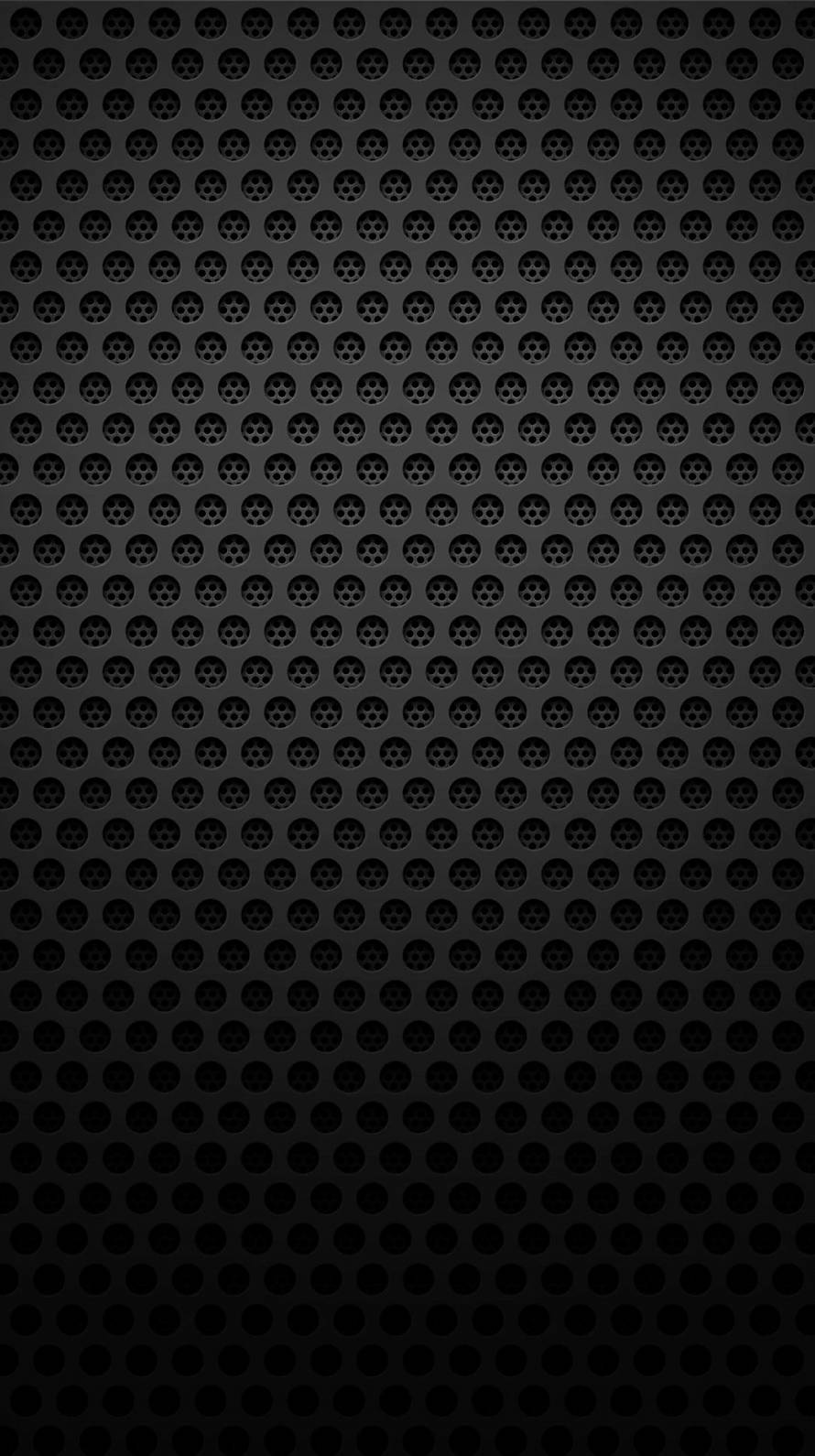 穴の開いた黒のメタリックなiphone6壁紙 Wallpaperbox