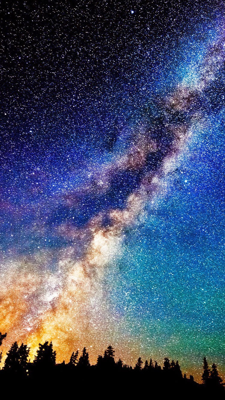iphone 6 milkyway galaxy free background