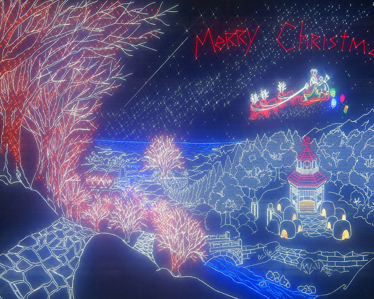 PC用クリスマスの壁紙(1280×1024)#22