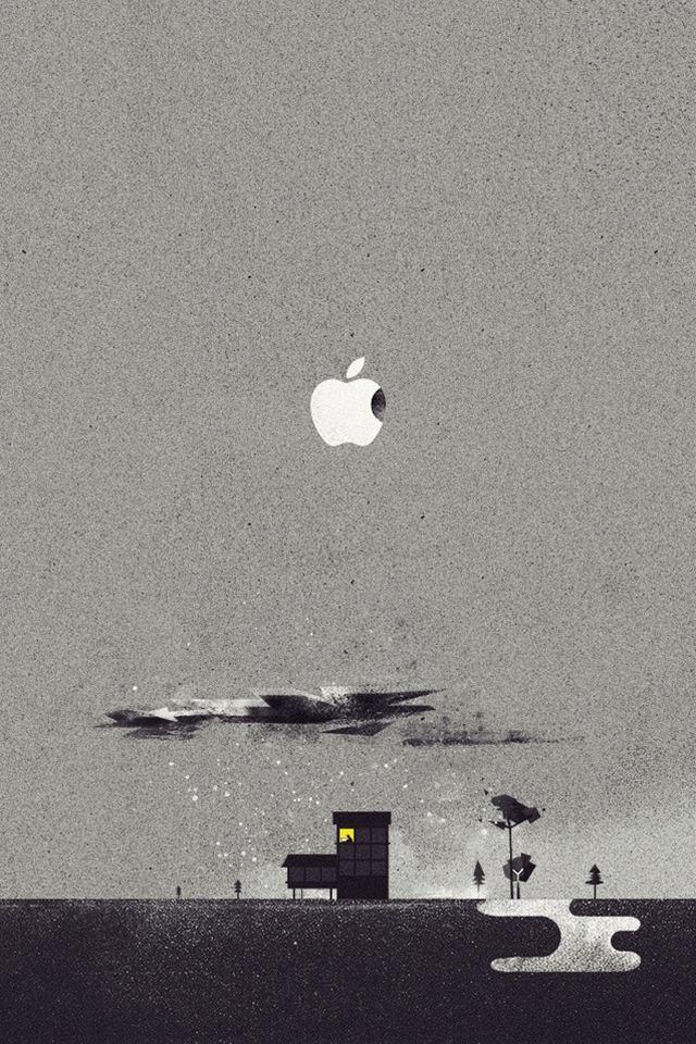 アーバン・アップルのスマホ用壁紙（iPhone4S用)