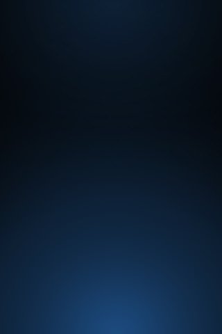 シンプルな青のスマホ用壁紙(iPhone用/320×480)