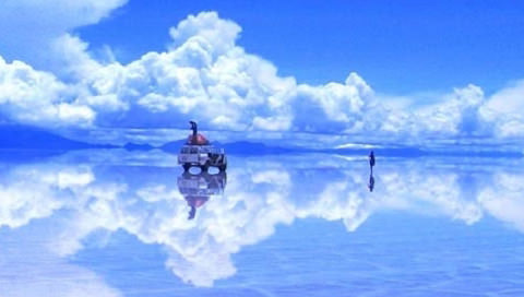 ウユニ塩湖の壁紙(PSP用/480×272)