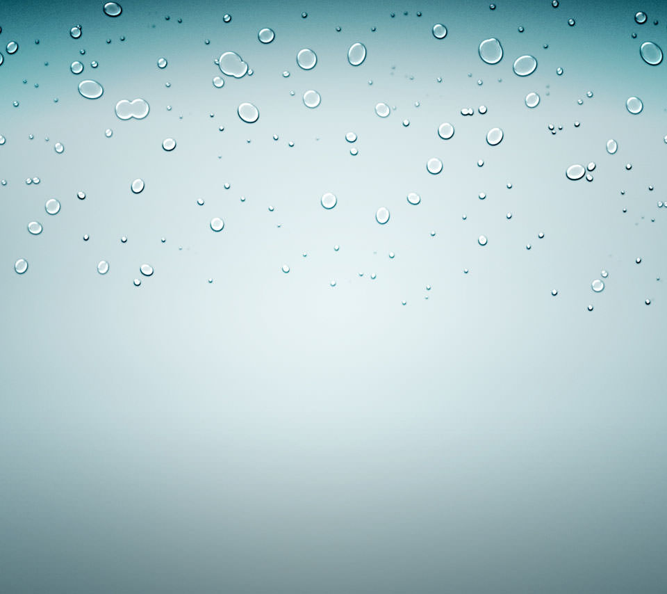 綺麗な水滴のスマホ用壁紙(Android用/960×854)