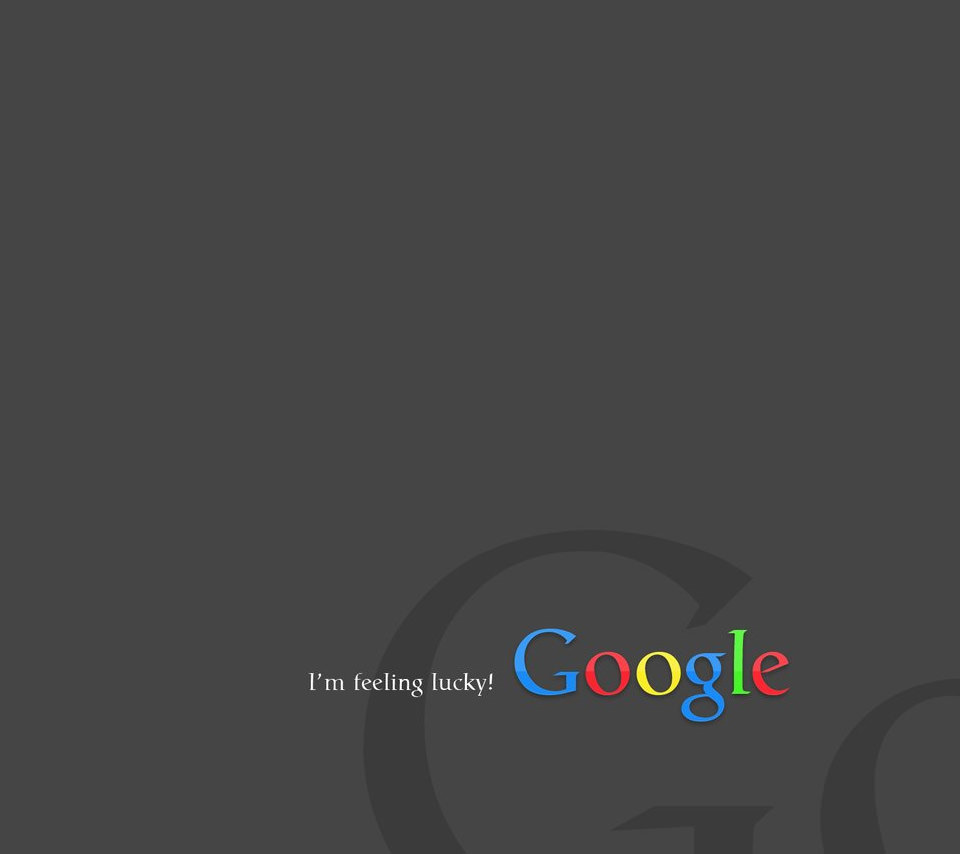 Googleのスマホ用壁紙(Android用/960×854)