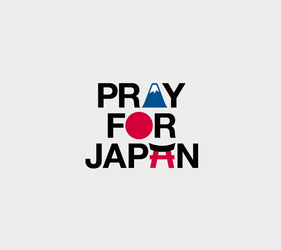 PRAY FOR JAPANのスマホ用壁紙(Android用/960×854)
