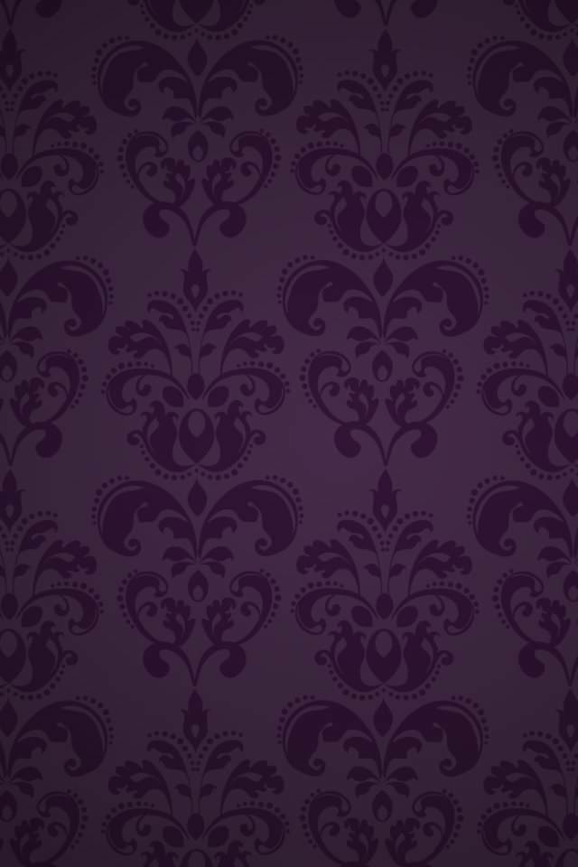 落ち着いた紫のスマホ用壁紙(iPhone用/640×960)