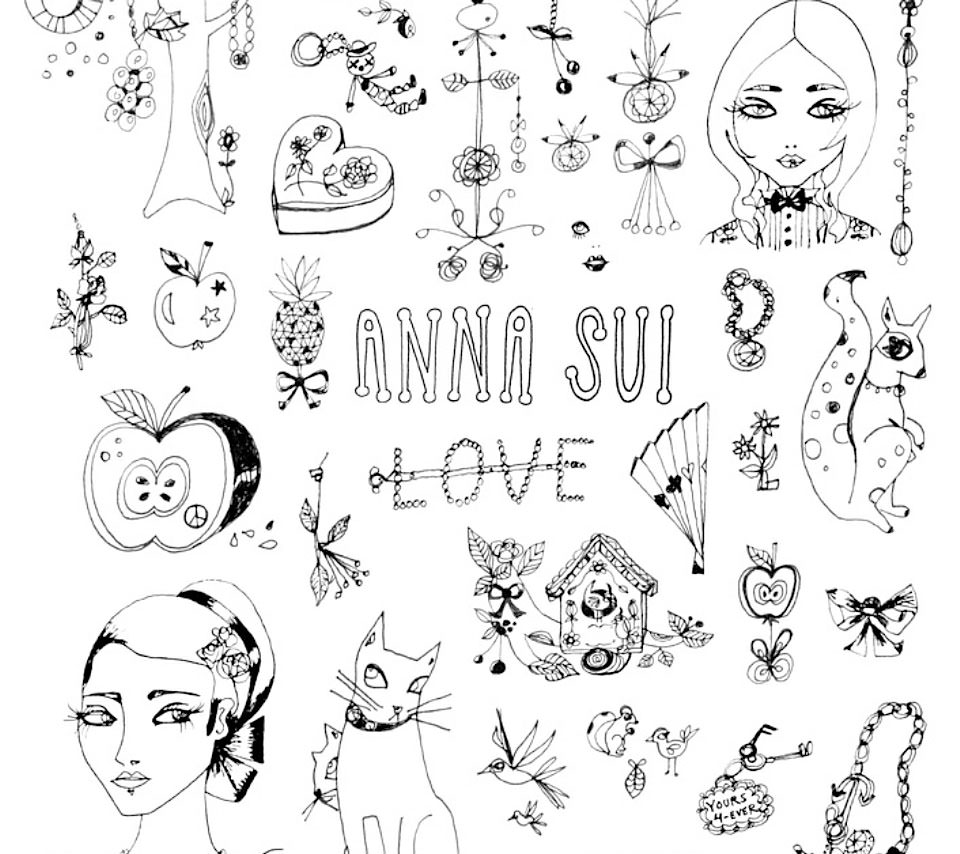 ANNASUIのスマホ用壁紙(Android用/960×854)