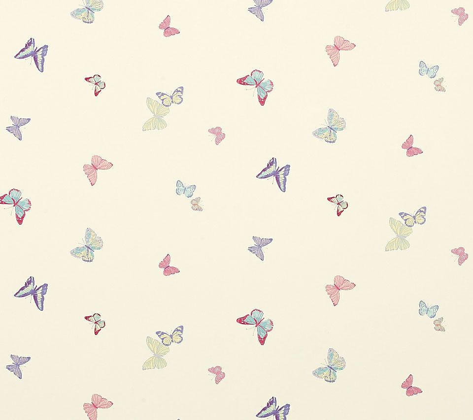 オシャレな蝶のスマホ用壁紙(Android用/960×854)