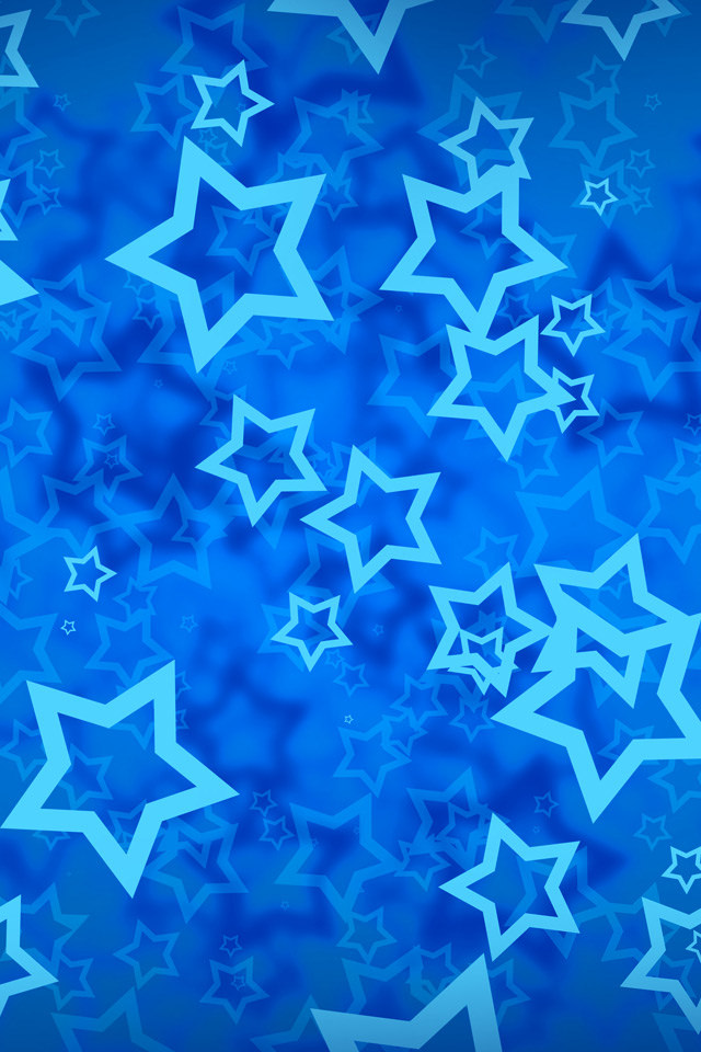 青い星 スマホ用壁紙(iPhone用/640×960)