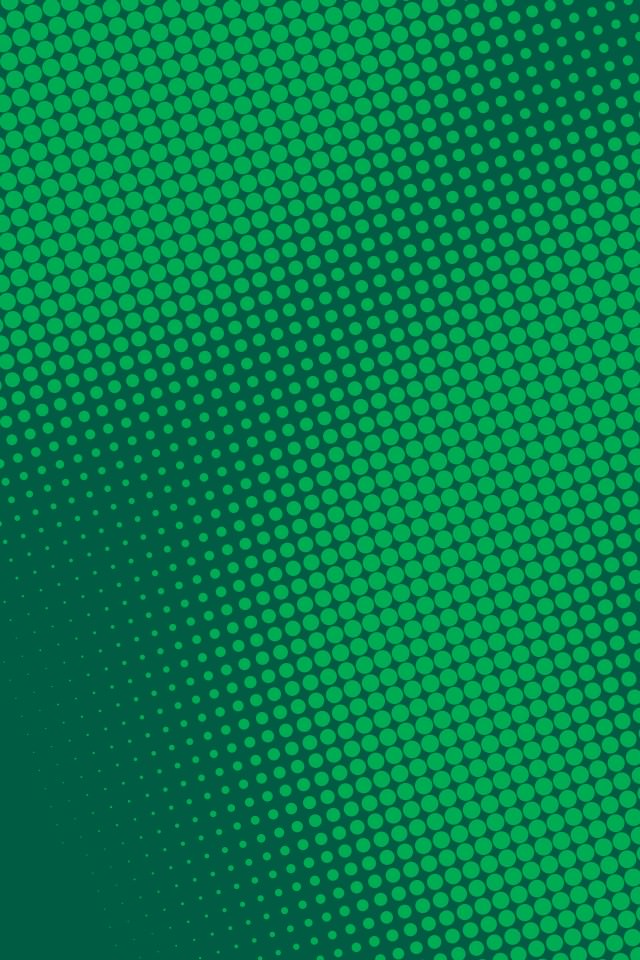緑のドット スマホ用壁紙(iPhone用/640×960)