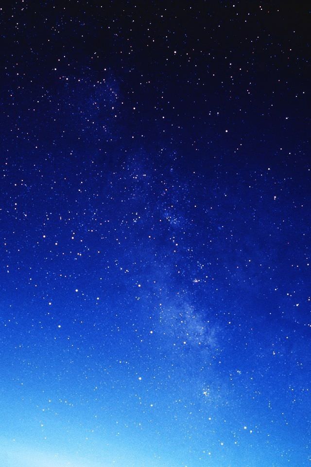 満天の夜空 スマホ用壁紙(iPhone用/640×960)