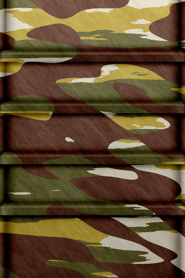 迷彩色の棚 スマホ用壁紙(iPhone用/640×960)