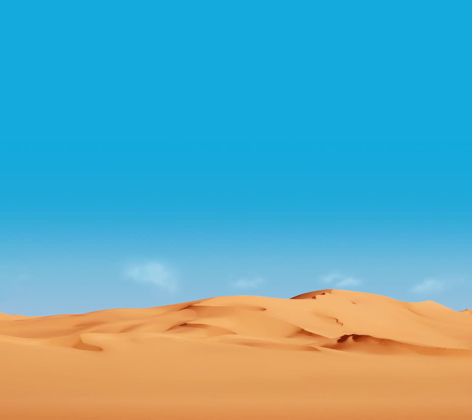 タクラマカン砂漠 Androidスマホ用壁紙