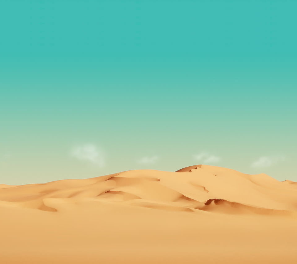 ゴビ砂漠 Androidスマホ用壁紙