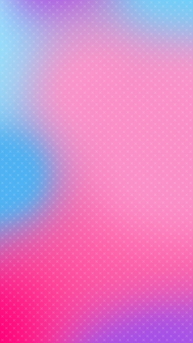 淡いピンク・ブルー iPhone5 スマホ用壁紙