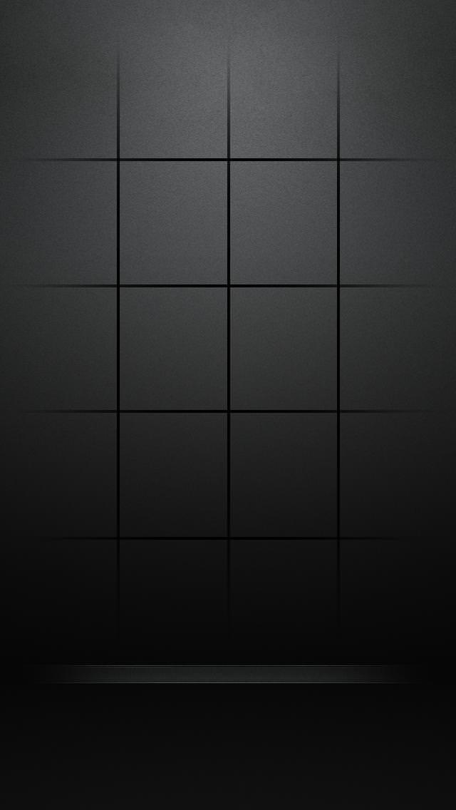 モダンな黒のiphone5 スマホ用壁紙 Wallpaperbox