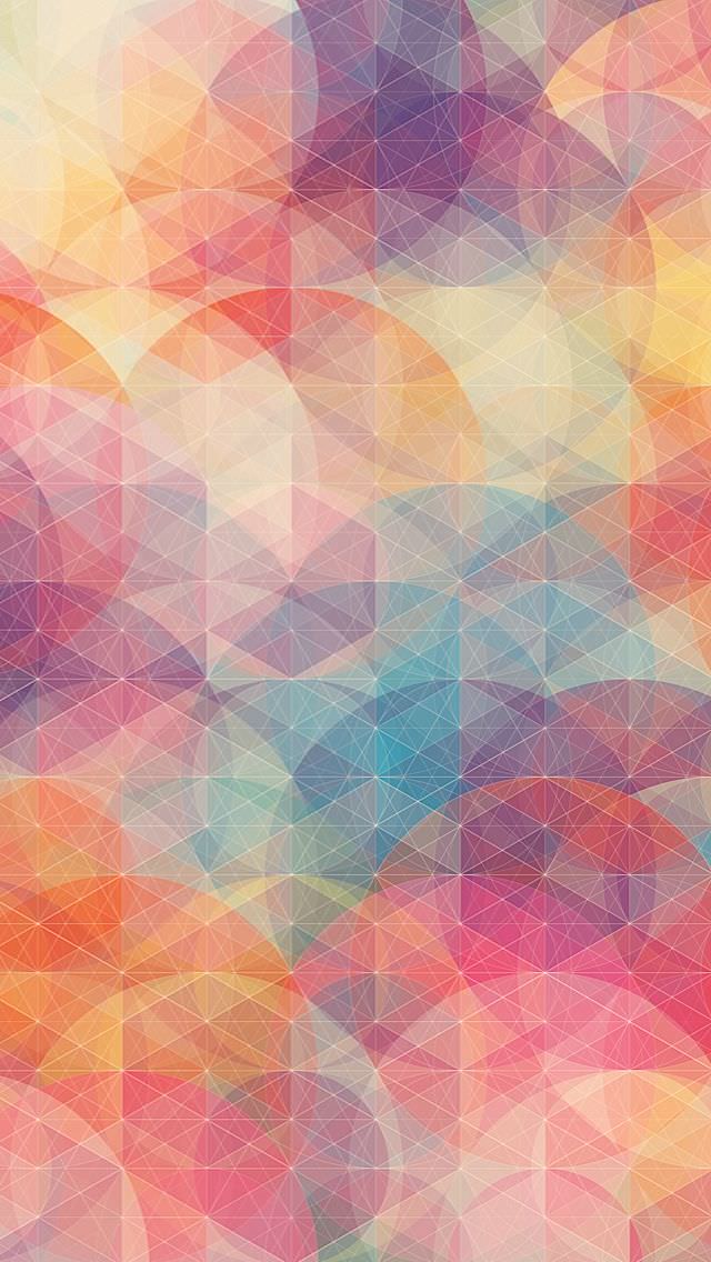 美しい幾何学模様 iPhone5 スマホ用壁紙