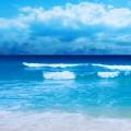 夏のビーチ iPhone5 スマホ用壁紙