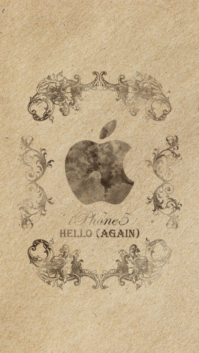 Hello Again iPhone5 スマホ用壁紙