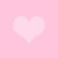 かわいいピンクのハート Androidスマホ用壁紙