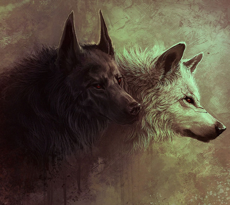 狼の肖像 Androidスマホ壁紙