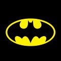 Batman Logo iPhone5 スマホ用壁紙