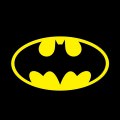 Batman Logo iPhone5 スマホ用壁紙