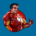 I'm Ironman iPhone5 スマホ用壁紙