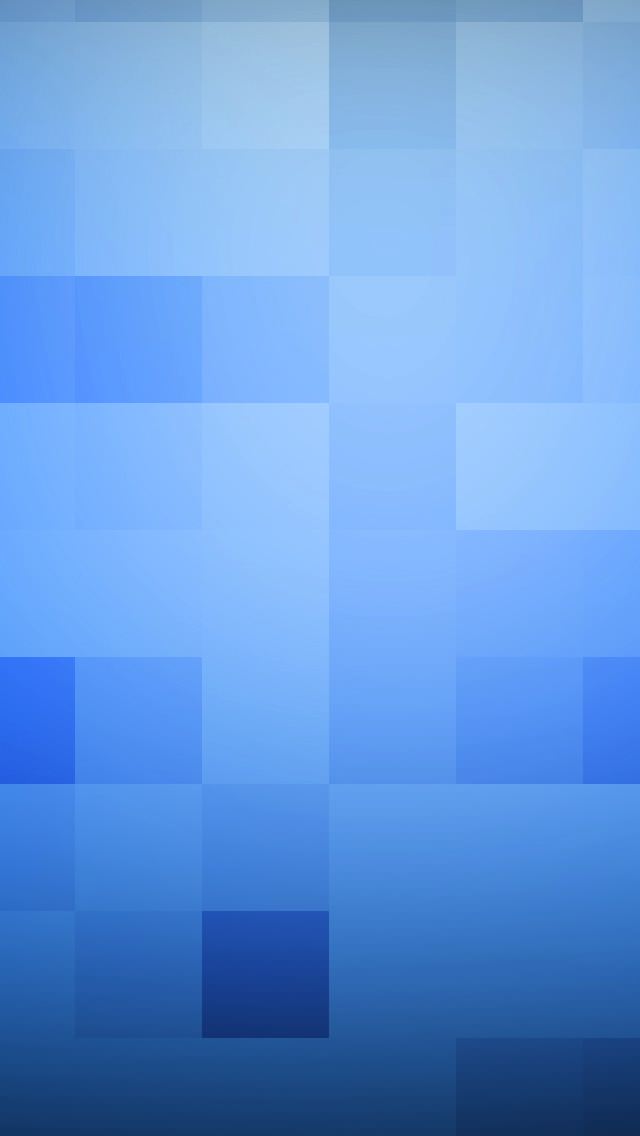 Blue Cube iPhone5 スマホ用壁紙