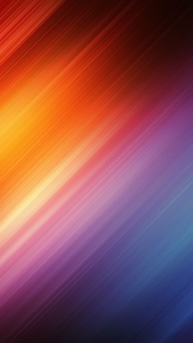 虹色レインボー iPhone5 スマホ用壁紙