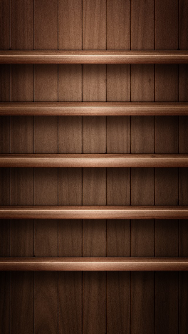 Bookshelf iPhone5 スマホ用壁紙