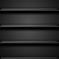 光沢のある黒のiPhone5 スマホ用壁紙