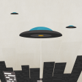 UFO iPhone5 スマホ用壁紙