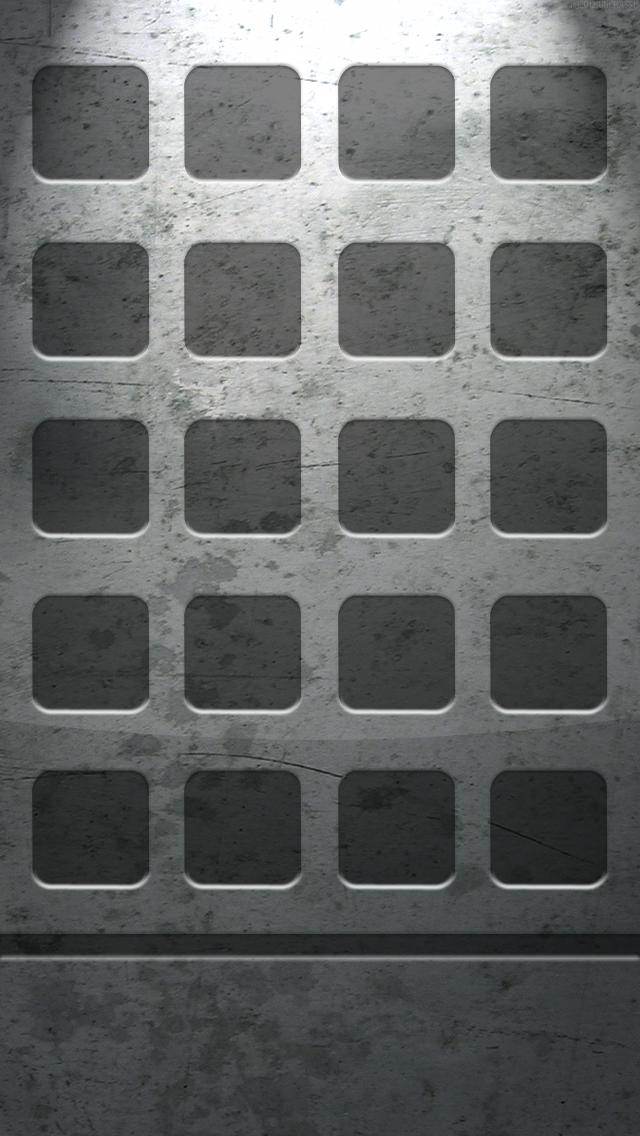 汚れたコンクリート調のiPhone5 スマホ用壁紙
