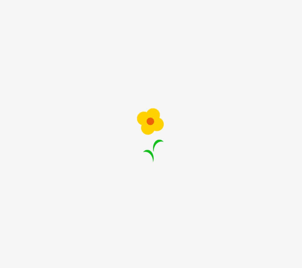 ミニマルな黄色の花 Androidスマホ壁紙 Wallpaperbox