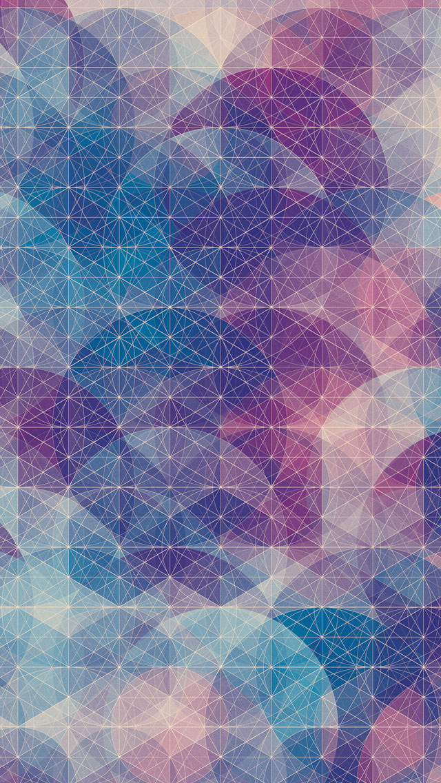 青と紫の融合 iPhone5 スマホ用壁紙