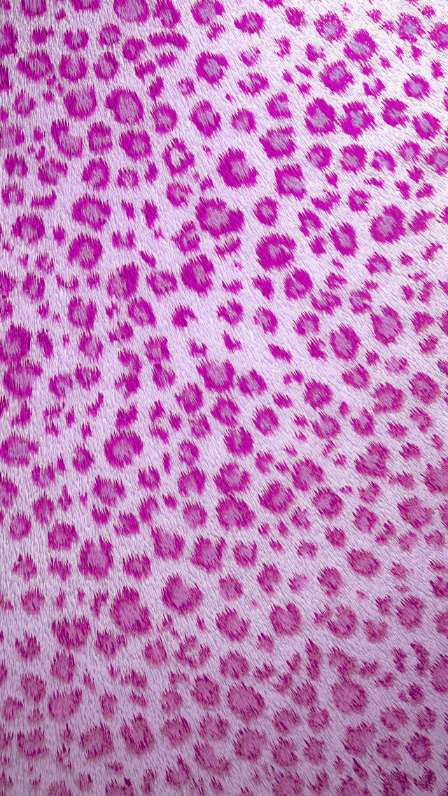 かわいいピンクのファー iPhone5 スマホ用壁紙