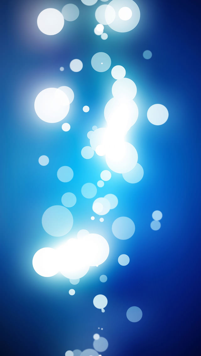 Blue Cosmic iPhone5 スマホ用壁紙