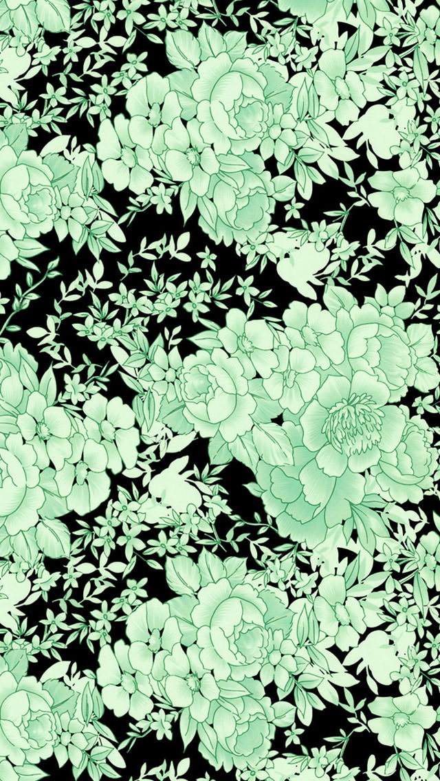 緑の花 ポール ジョー Iphone5 スマホ用壁紙 Wallpaperbox