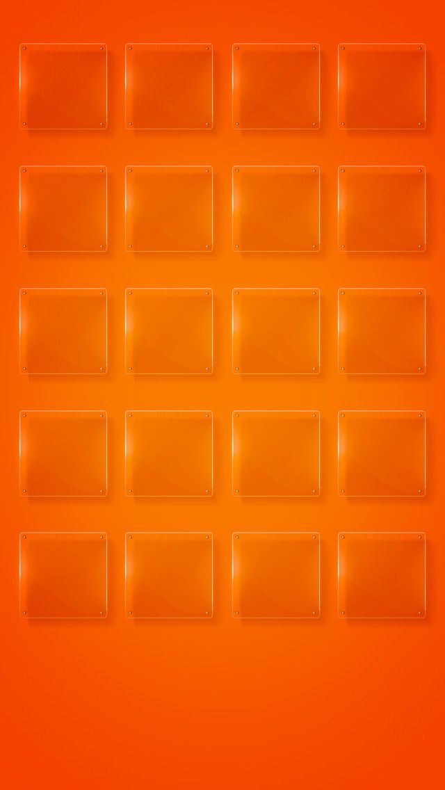 綺麗なオレンジのグラデーション iPhone5 スマホ用壁紙