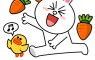 Line キャラクター CONY iPhone5 スマホ用壁紙