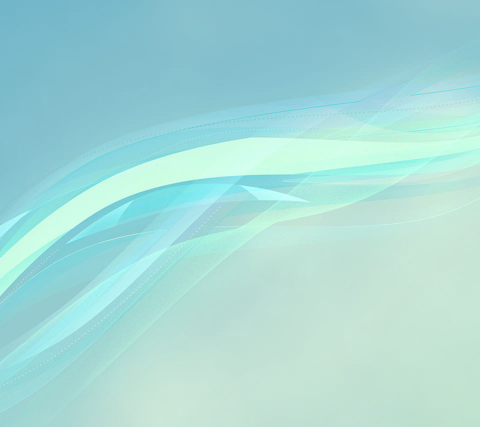 綺麗な水色のグラデーション Androidスマホ壁紙