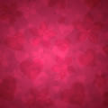 ビビットなピンクのハート Androidスマホ壁紙