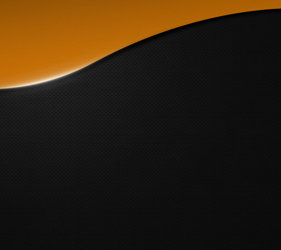 Orange&Black Androidスマホ壁紙